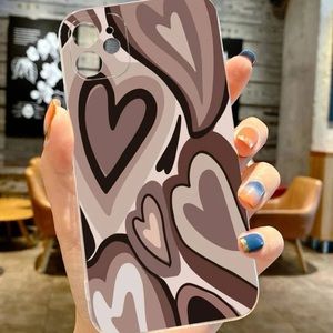 Multi heart iPhone 13 pro max silicone case